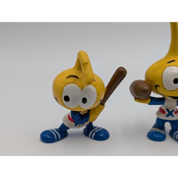 Wallace Berrie Snorks Figure Lot of 3 Baseball Football Bathtime - Picture 2 of 10